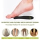 thumbnail image 3 of Plantillas para zapatos Bukihome Arch Support Gel, 3 pares, negras, L, 3 of 7