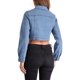thumbnail image 3 of INSPIRE CHIC Chaqueta Casual de Mezclilla para Mujeres de Regreso a Clases con Cuello, Botones, Manga Larga y Corte Corto en Azul Claro, 3 of 6