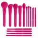 thumbnail image 1 of Set De Brochas De Maquillaje 15 Piezas Sintéticas Con Funda Color Rosa Intenso, 1 of 3