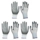 thumbnail image 1 of 3 pares de guantes de trabajo de seguridad, guantes de jardinería, guantes protectores transpirables de goma., 1 of 5