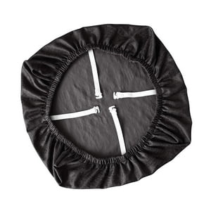 Genérico - Funda Elástica Para Silla De Oficina, A Prueba De Polvo, Para Banquete En Casa, Comedor, Color Negro