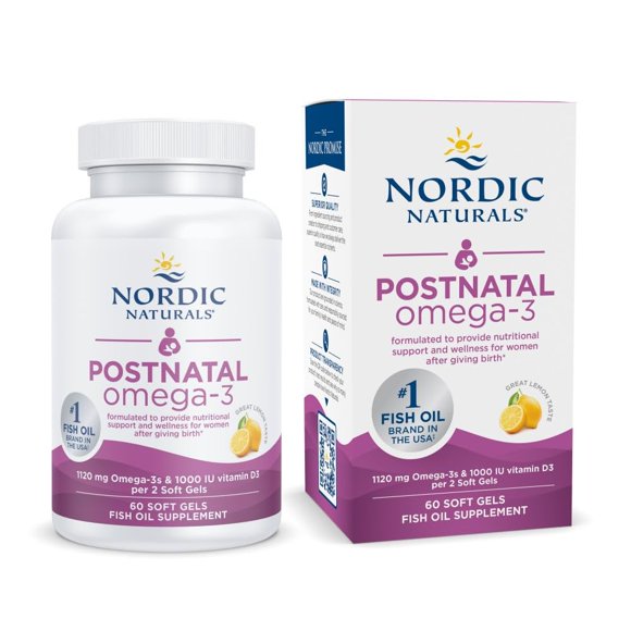 Fórmula de Apoyo Diario Nordic Naturals Postnatal 60 blandas