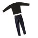 thumbnail image 3 of Juego De Jeans Y Camiseta De Manga Larga 1/6 Para Cuerpo De Figura De Acción Masculina De 12 '', 3 of 3
