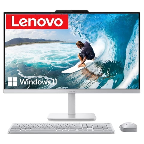 Pc Todo En Uno Lenovo De 24"" Intel N100 16 Gb 512 Gb Ssd