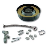 Metalfer - Kit De Instalacion Wc Llave Angular Completo Hoffens
