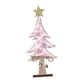 thumbnail image 5 of Decoración De Mesa De árbol De Navidad De Madera De 8,66 "H Para Ventana, Escritorio, Navidad, Color Rosa, 5 of 5