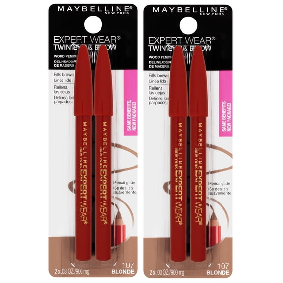 Maquillaje Maybelline Expert Wear Twin Brow & Eye Pencils Blonde
