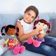 thumbnail image 3 of Muñeca Plush Learn to Dress Snuggle Stuffs Sugar Snap de 15 pulgadas, 3 of 9