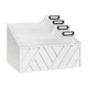 thumbnail image 2 of Organizador De Correo Para Mostrador, Moderno Soporte Para Cartas Para Archivar Papel, Escritorio, Blanco, 2 of 5