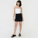 thumbnail image 4 of Falda Mujer Elasticada Negro Corona, 4 of 5