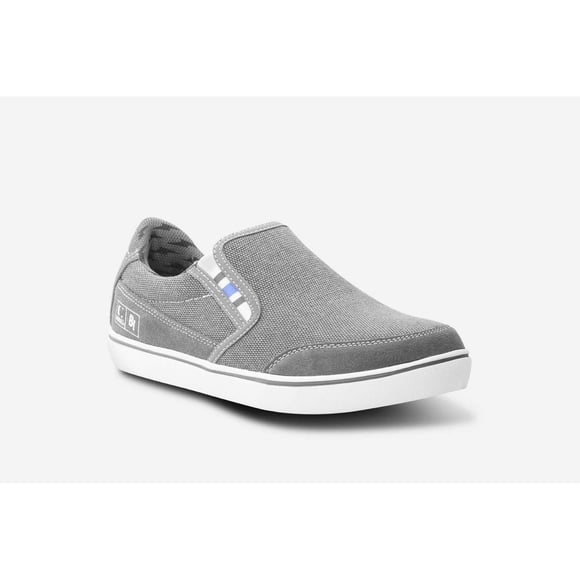 Zapatilla Slip-On Hombre Textil Malibu-3-91 Cardinale gris 40