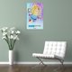 thumbnail image 5 of Perros en el Espacio Cuadro decorativo colgante - Arte de pared - Póster enmarcado - Decoración de pared - Regalos para familia, amigos y aficionados 20*30 cm, 5 of 6