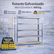 thumbnail image 2 of Estante Galvanizado 180x120x60cm 500 kg, 2 of 2