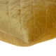 thumbnail image 4 of Cojín de la colección Parkland Milo Velvet Yellow, 4 of 7