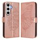 thumbnail image 5 of Funda Cartera Mariposa Para Samsung Galaxy S24 Fe Con Soporte Y Ranuras Para Tarjetas Oro Rosa, 5 of 5
