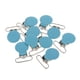 thumbnail image 2 of 10pcs Metal Pacifier Suspender Clip para Dummy Baby Teether Toy Holder Blue, 2 of 5