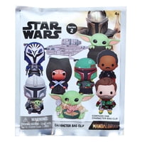 Clip Para Bolsa Star Wars Mandalorian 3D Foam Serie 2