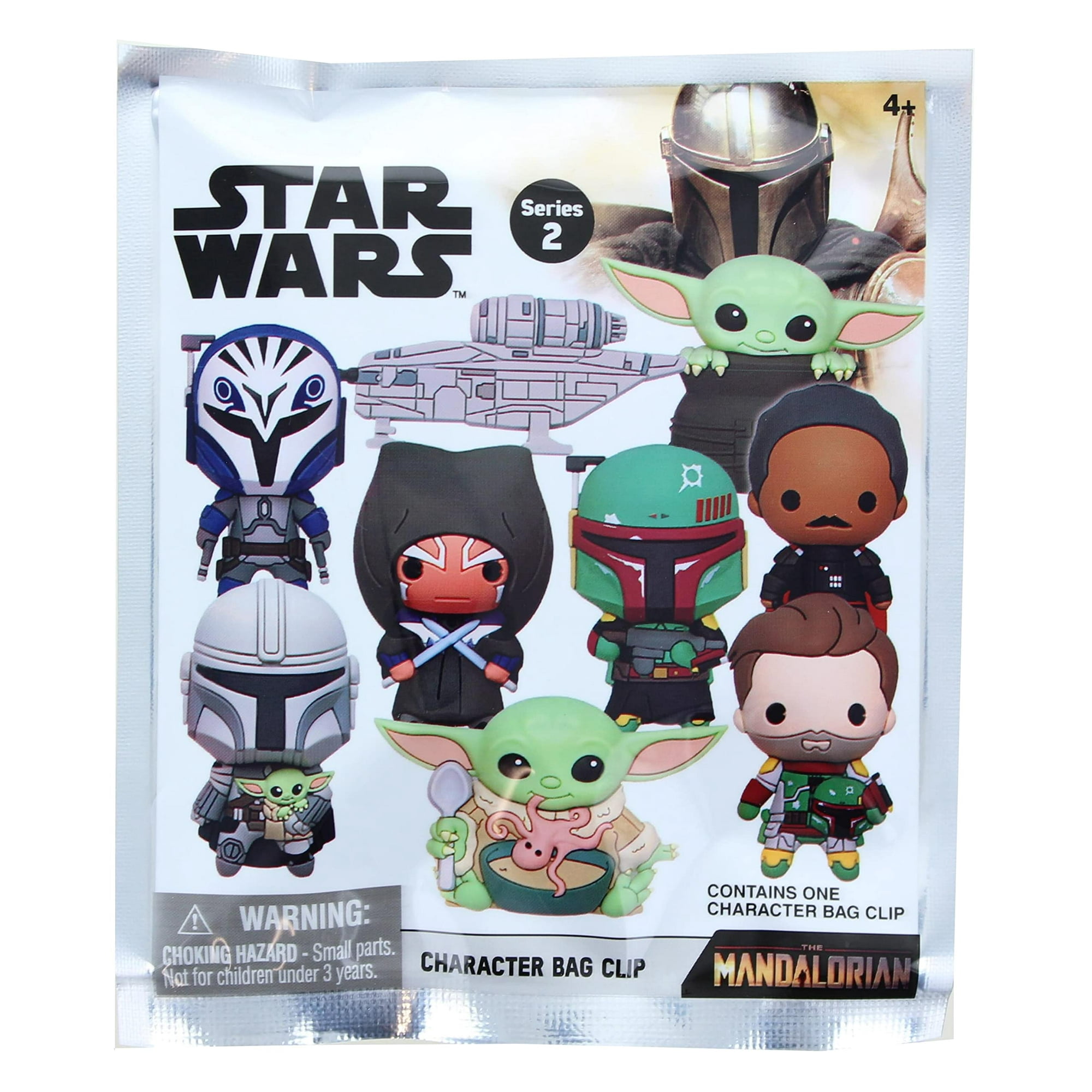 Clip Para Bolsa Star Wars Mandalorian 3d Foam Serie 2