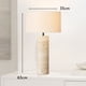 thumbnail image 4 of Lampara de Mesa Piedra Nordica Crema Grande, 4 of 6