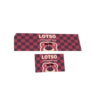 Teng Fei - Tapetes Decorativas Cocina Antideslizante Diseño Oso Rojo