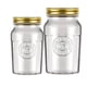 thumbnail image 1 of Set 2 Frascos Americano Vintage 1000mL + 1500mL Tapa Dorada, 1 of 3