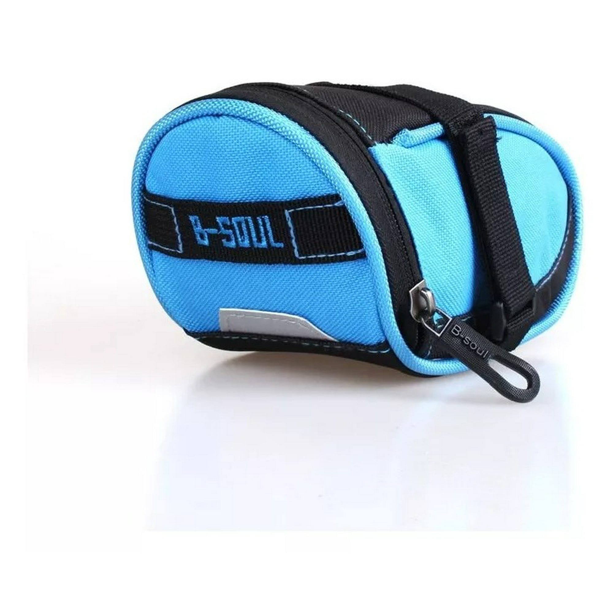Defensor - Bolso Estuche Impermeable Para Bicicletas, Se Une Al Sillín. Color Celeste