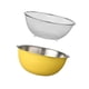 thumbnail image 1 of 2 Coladores Microporosos De Acero Inoxidable 304, Tazón Grande Para Pasta Y Frutas., 1 of 5