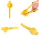 thumbnail image 4 of Exprimidor New Star Foodservice de aluminio esmaltado amarillo, 4 of 9