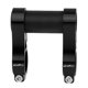 thumbnail image 3 of Bicicleta Plegable Ajustable Bicicleta Ciclismo Manillar Stem Mount 25.4mm Negro, 3 of 5