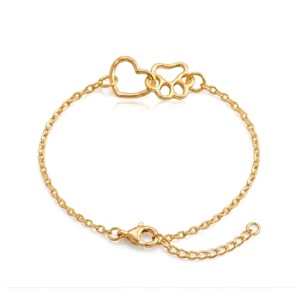Pulcera fantasia corazon patita golden