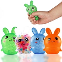 Stress Balls Almhh Easter Bunny, Paquete De 4 Unidades Para Adultos