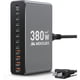 thumbnail image 1 of Estación de carga MEKIOJEO de aleación de aluminio, 12 puertos USB-C, 380 W, 1 of 3