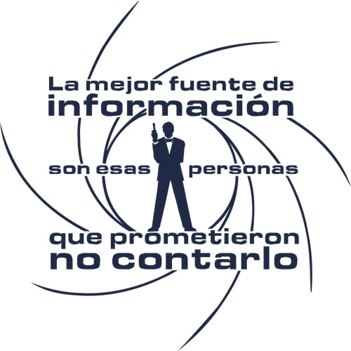 Rienda Libre Graphics - Frase Deco La Mejor Fuente De Información Son Fr-11098