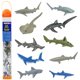 thumbnail image 1 of Safari Ltd. TOOB Tiburones: 11 mini figuras pintadas a mano, 1 of 6