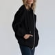 thumbnail image 2 of Chaqueta deportiva de mujer, chaqueta con capucha, sudadera larga de otoño e invierno., 2 of 6