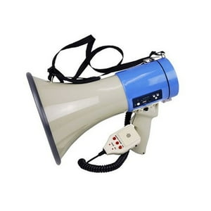 Nippon America - Megafono 50W Bateria/Mp3/Usb/Sirena/Sd/3.5Mm