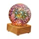 thumbnail image 1 of Lámpara De Mesa 3D Romántica Con Base De Madera Para Decoración Del Hogar Escritorio Aniversario, 1 of 5