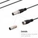thumbnail image 5 of Antena de TV Amplificador HDTV Antena HDTV digital Antena de TV superplana para interiores Receptor con antena para DVB-T/DVB-T2 Compatible con 4K 1080 HD/VHF/UHF/Canales gratuitos Adecuado, 5 of 8