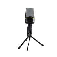 Microfono Condensador Semi Profesional Jack 3.5 Con Tripode Philco