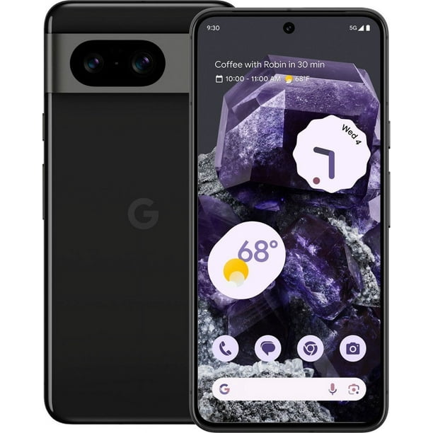 Pixel 8 128 Gb Restaurado, Desbloqueado, Color Obsidiana, Reacondicionado Como Nuevo