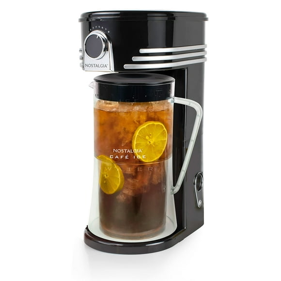 Brewing System Nostalgia Té y café helados de 3 litros con jarra negra