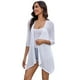 thumbnail image 5 of Kimono Liviano para Verano blanco One Size, 5 of 5