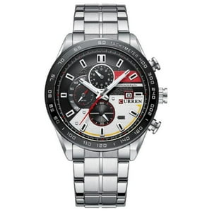 Reloj Analogo Plateado Curren 8410_2