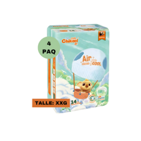 Pañal Chikool Cool New Xxg 4 Paquetes