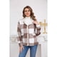 thumbnail image 3 of Chaqueta Leñadora Peluda Oversize Mujer Invierno Calidad Premium 6075, 3 of 3