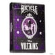 thumbnail image 1 of Juego de cartas en bicicleta con villanos de Disney con 12 personajes, 1 of 7