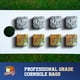 thumbnail image 5 of Bolsas de cornhole Cornhole365 de 6" con estampado de cebra, set de 8, 5 of 7