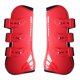thumbnail image 3 of Las Botas De Pierna Delantera / Trasera Forradas De Neopreno De Shell Pu De Caballo Establecen Frente Rojo L, 3 of 5