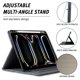 thumbnail image 3 of Funda para iPad Pro 11" HYHCF 2024 5ª generación en cuero PU, 3 of 5