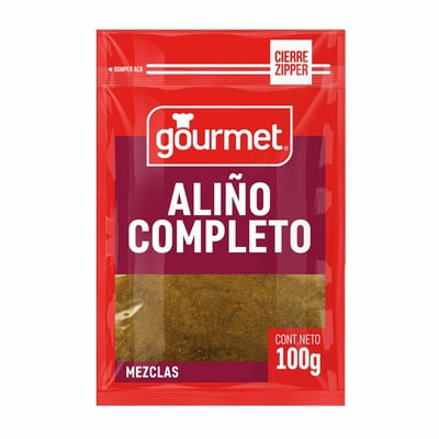 Aliño Completo Bolsa 100 G Gourmet